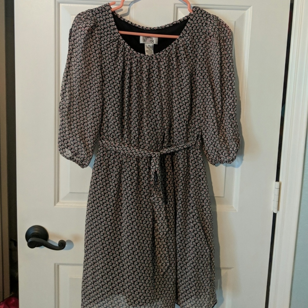 Floral pattern dress